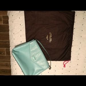 Kate Spade A La Vita Ostrich Leena Shoulder Bag